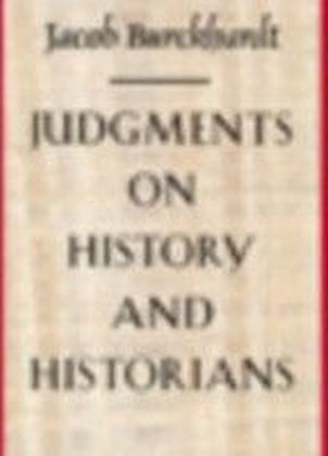 Judgments on History and Historians