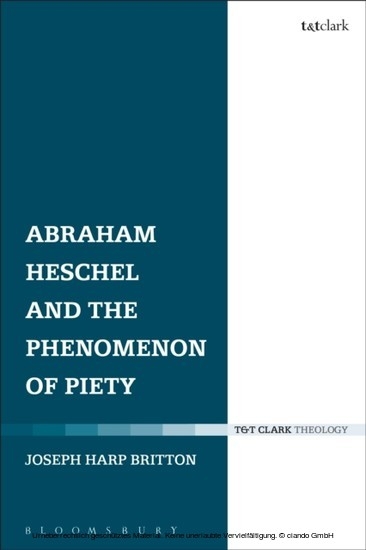 Abraham Heschel and the Phenomenon of Piety main product photo
