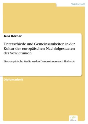 Unterschiede und Gemeinsamkeiten in der Kultur der europäischen Nachfolgestaaten der Sowjetunion