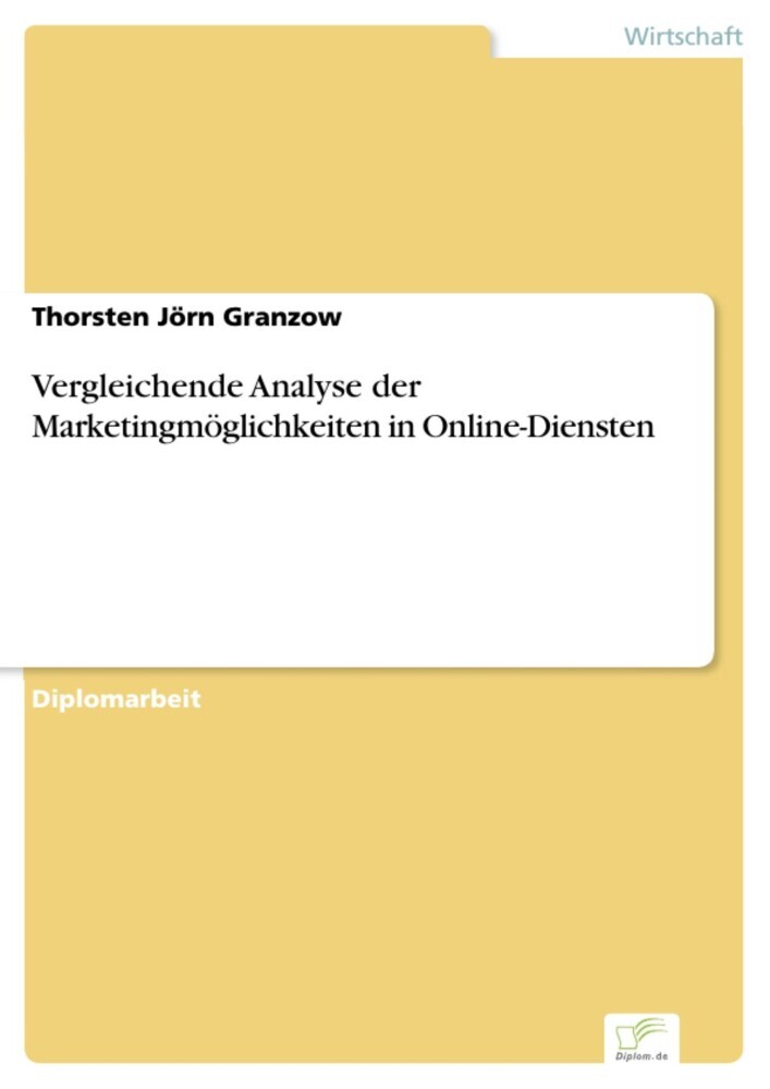 Vergleichende Analyse der Marketingmöglichkeiten in Online-Diensten main product photo