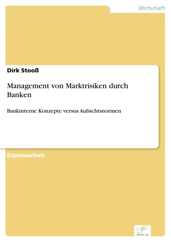 Management von Marktrisiken durch Banken main product photo