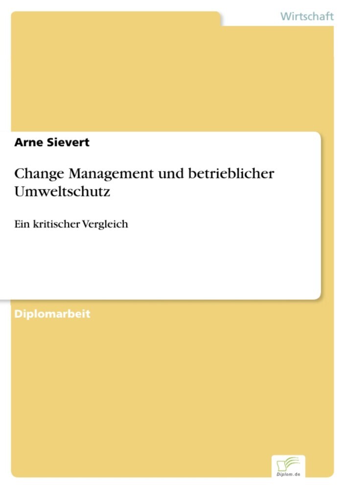 Change Management und betrieblicher Umweltschutz main product photo