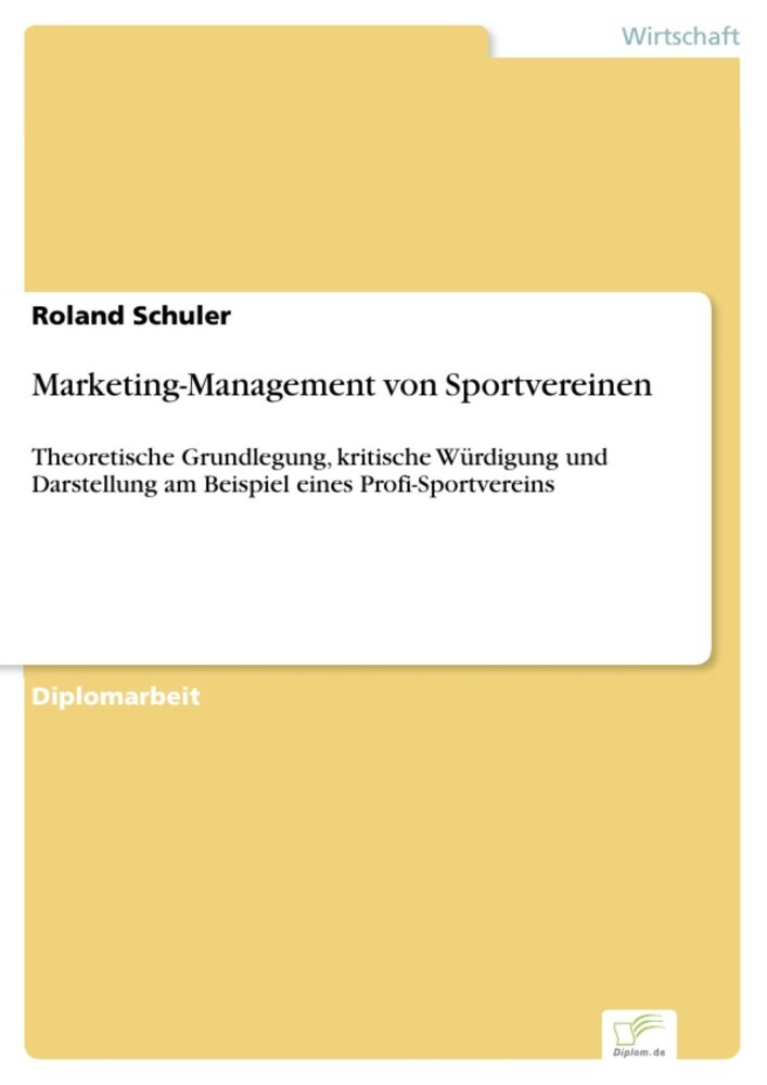 Marketing-Management von Sportvereinen main product photo