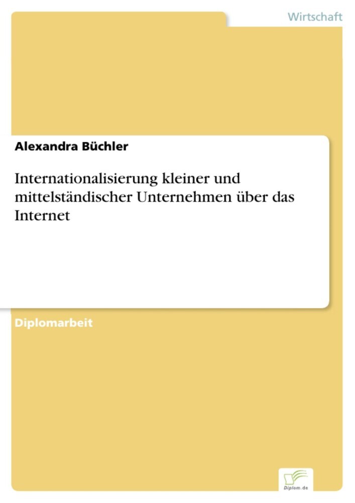 Internationalisierung kleiner und mittelständischer Unternehmen über das Internet main product photo