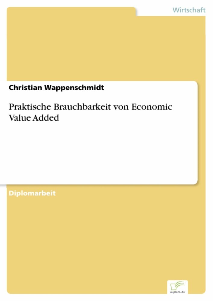 Praktische Brauchbarkeit von Economic Value Added main product photo