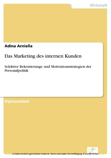 Das Marketing des internen Kunden main product photo