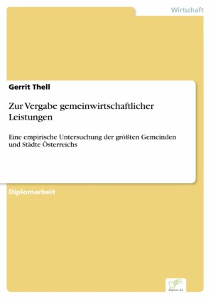 Zur Vergabe gemeinwirtschaftlicher Leistungen