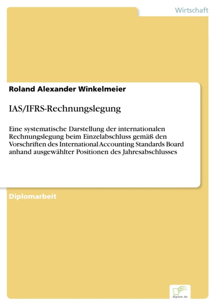 IAS/IFRS-Rechnungslegung main product photo