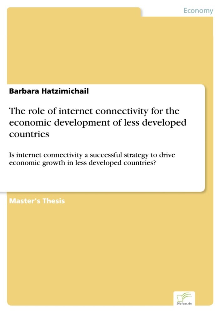 The role of internet connectivity for the economic development of less developed countries main product photo