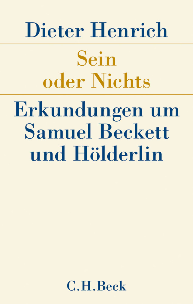 Sein oder Nichts main product photo