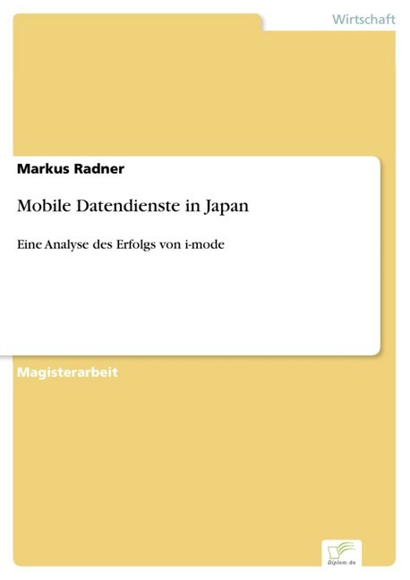 Mobile Datendienste in Japan main product photo