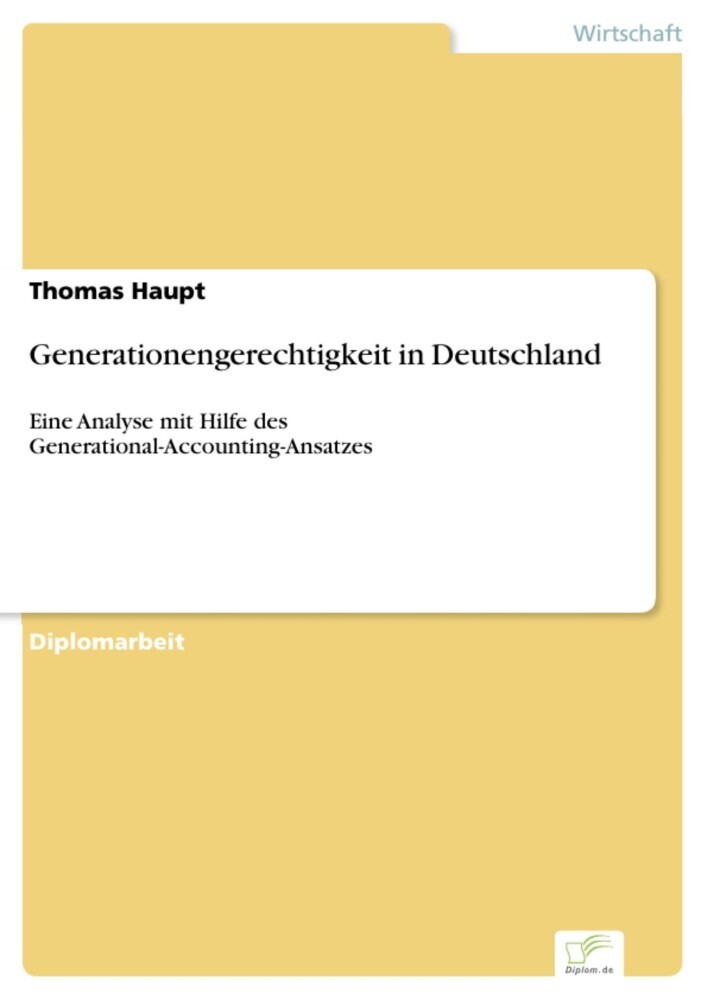 Generationengerechtigkeit in Deutschland main product photo