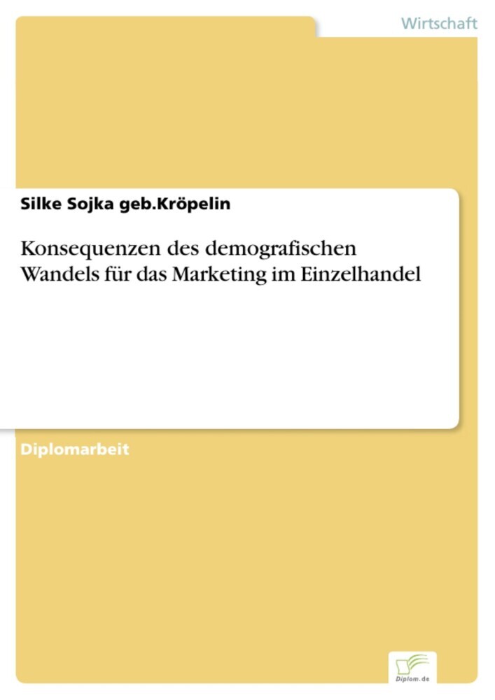 Konsequenzen des demografischen Wandels für das Marketing im Einzelhandel main product photo