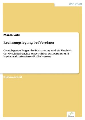 Rechnungslegung bei Vereinen