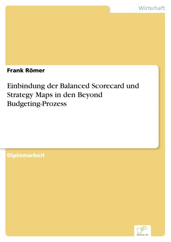 Einbindung der Balanced Scorecard und Strategy Maps in den Beyond Budgeting-Prozess main product photo