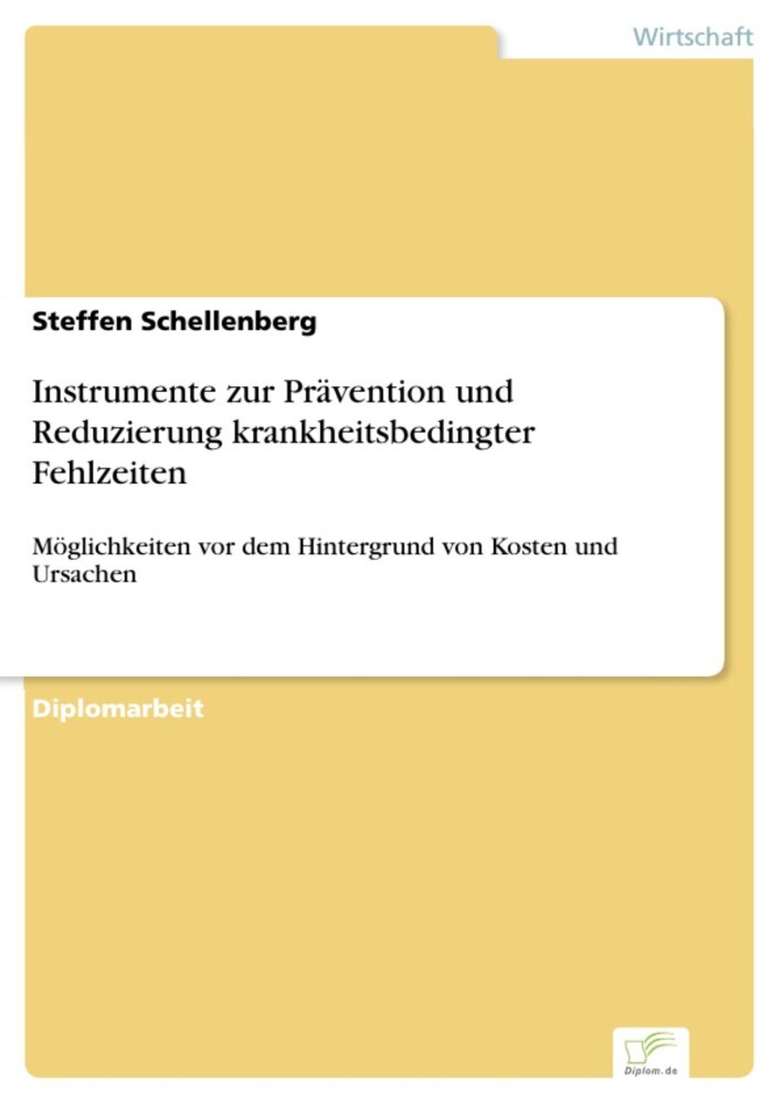 Instrumente zur Prävention und Reduzierung krankheitsbedingter Fehlzeiten main product photo