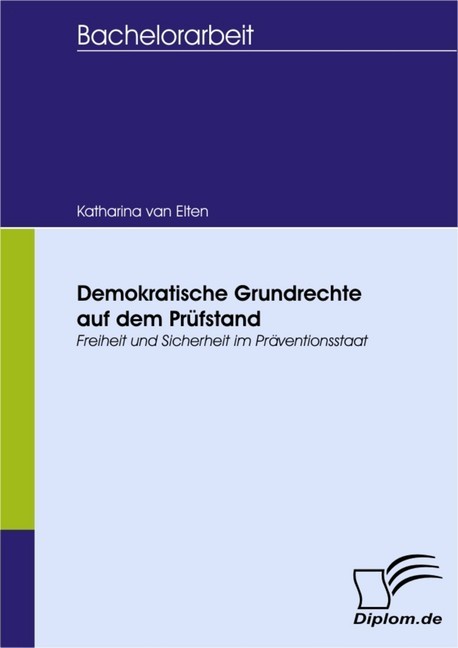 Demokratische Grundrechte auf dem Prüfstand main product photo
