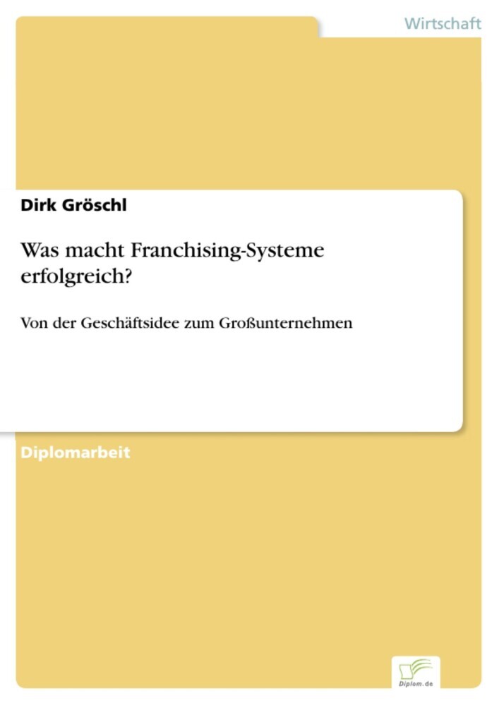 Was macht Franchising-Systeme erfolgreich? main product photo