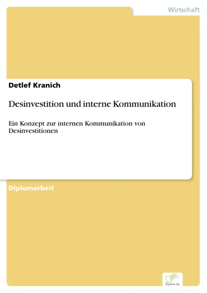 Desinvestition und interne Kommunikation main product photo