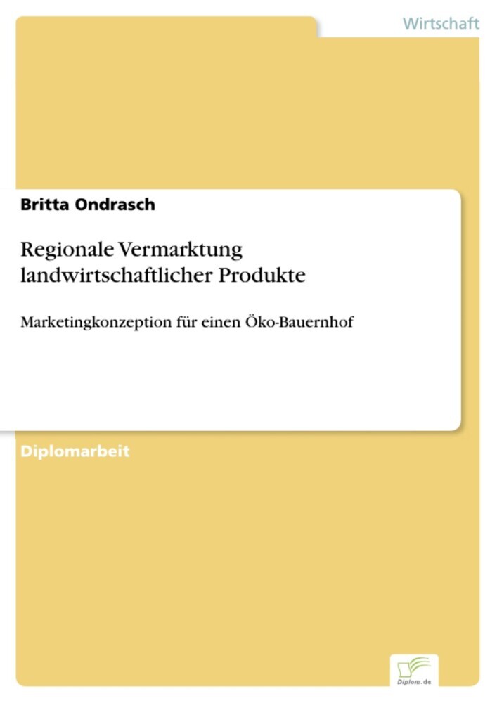 Regionale Vermarktung landwirtschaftlicher Produkte main product photo
