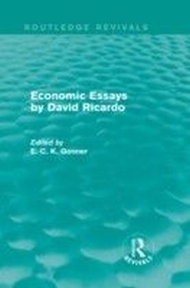 Economic Essays by David Ricardo