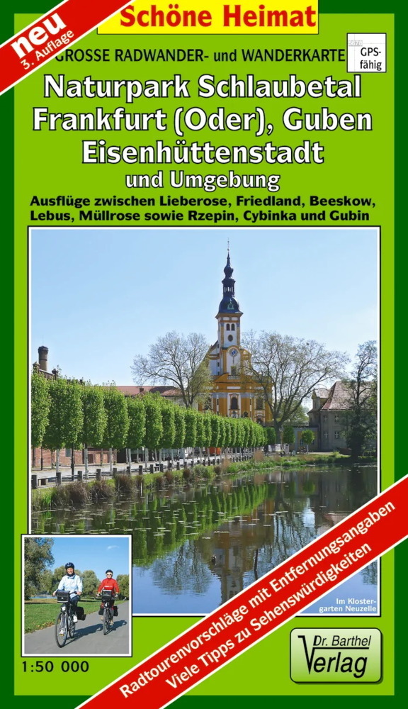 Doktor Barthel Karte Naturpark Schlaubetal, Frankfurt (Oder), Guben, Eisenhüttenstadt und Umgebung main product photo