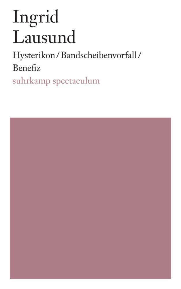Hysterikon/Bandscheibenvorfall/Benefiz main product photo