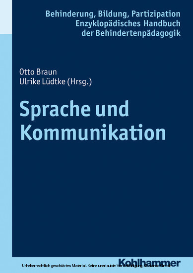 Sprache und Kommunikation main product photo