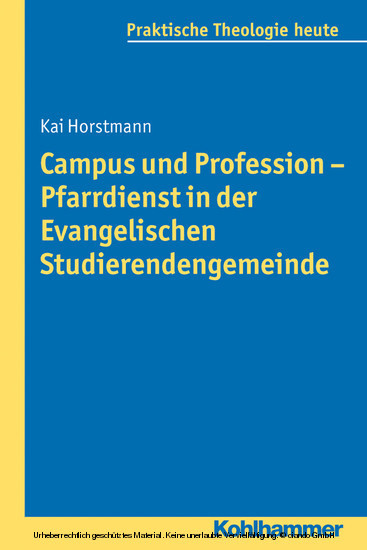 Campus und Profession - Pfarrdienst in der Evangelischen Studierendengemeinde main product photo