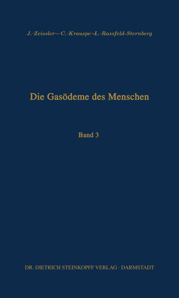 Die Gasödeme des Menschen main product photo