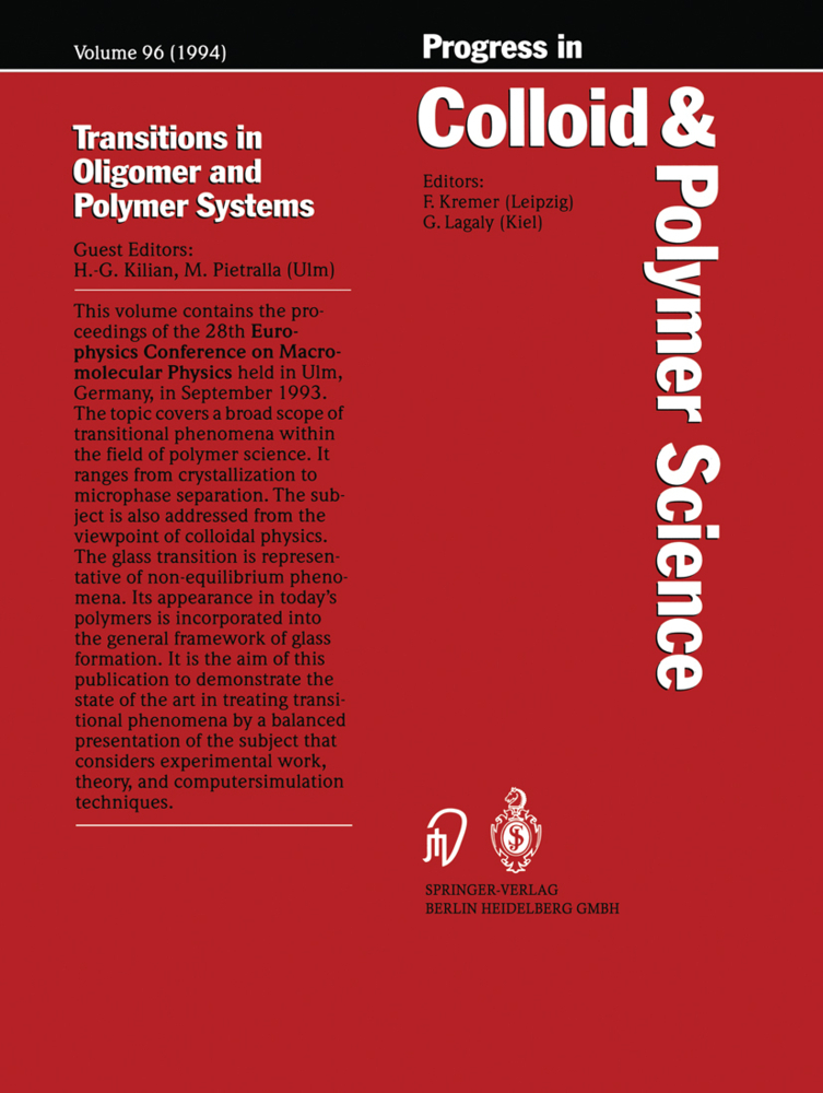 Transitions in Oligomer and Polymer Systems main product photo