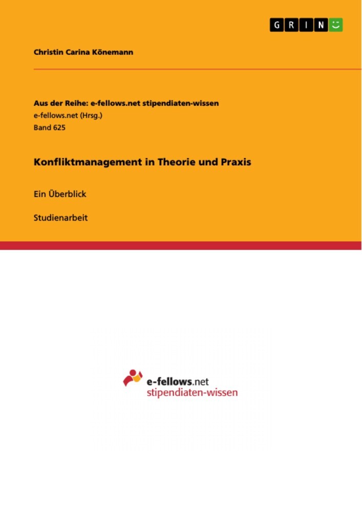 Konfliktmanagement in Theorie und Praxis main product photo