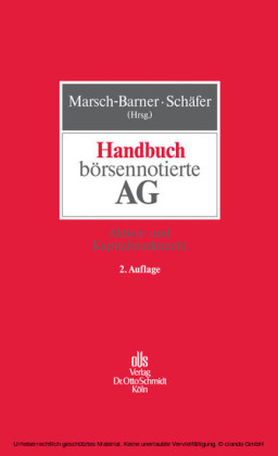 Handbuch börsennotierte AG