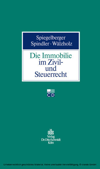 Die Immobilie im Zivil- und Steuerrecht main product photo