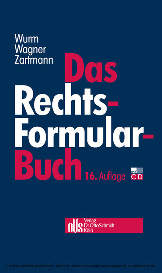 Das Rechtsformularbuch main product photo