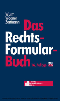 Das Rechtsformularbuch