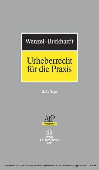 Urheberrecht für die Praxis main product photo