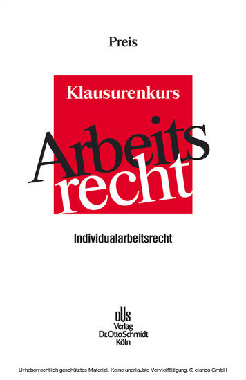 Klausurenkurs Arbeitsrecht main product photo