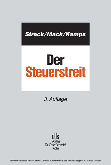 Der Steuerstreit main product photo