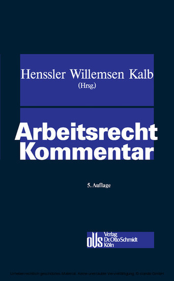 Arbeitsrecht (ArbR) Kommentar main product photo