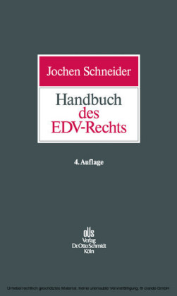 Handbuch des EDV-Rechts