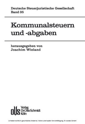 Kommunalsteuern und -abgaben