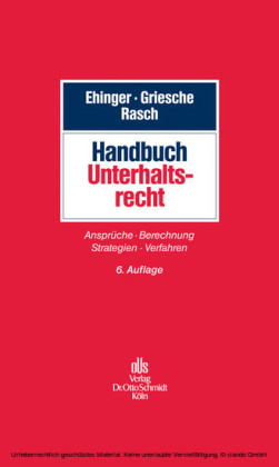 Handbuch Unterhaltsrecht