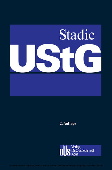 Umsatzsteuergesetz (UStG) main product photo