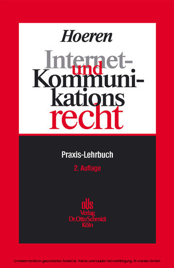 Internet- und Kommunikationsrecht main product photo