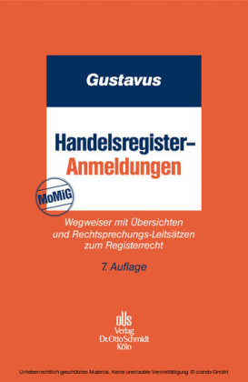 Handelsregister-Anmeldungen