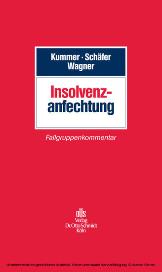 Insolvenzanfechtung main product photo