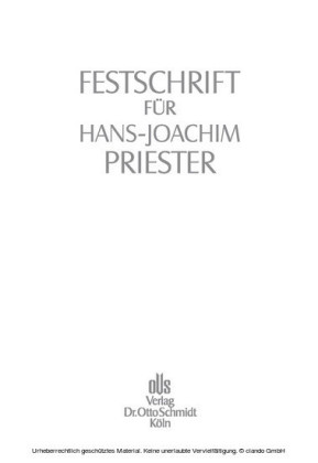 Festschrift für Hans-Joachim Priester