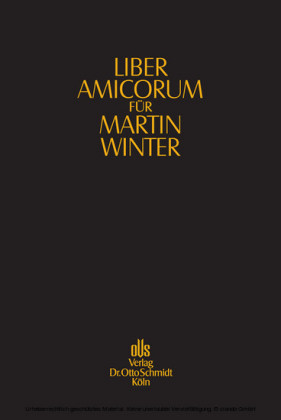 Liber amicorum für Martin Winter