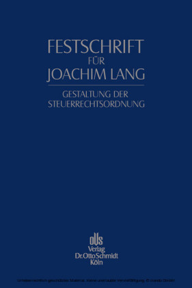 Festschrift für Joachim Lang zum 70. Geburtstag